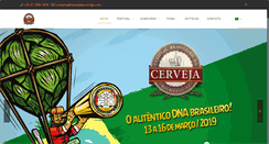 Desktop Screenshot of festivaldacerveja.com